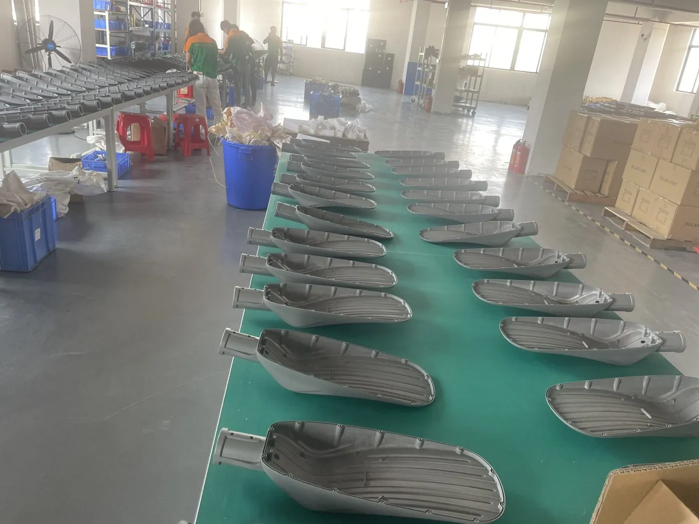WONENG POWER factory — functional testing of finished units
