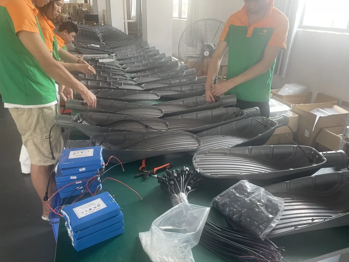 Factory production line — commercial scale supply