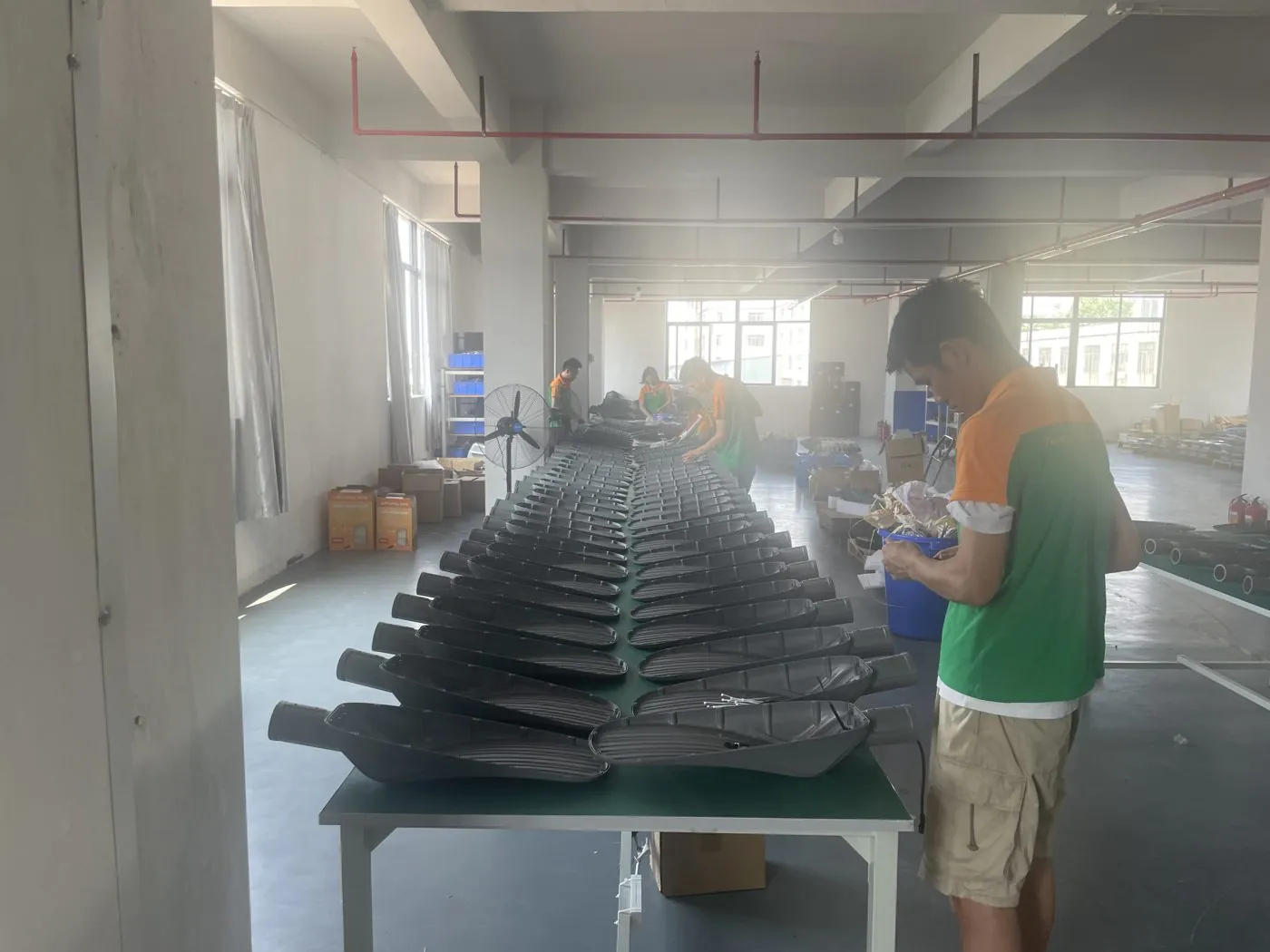 Workshop Overview — Full-scale manufacturing facility in Zhaoqing, China