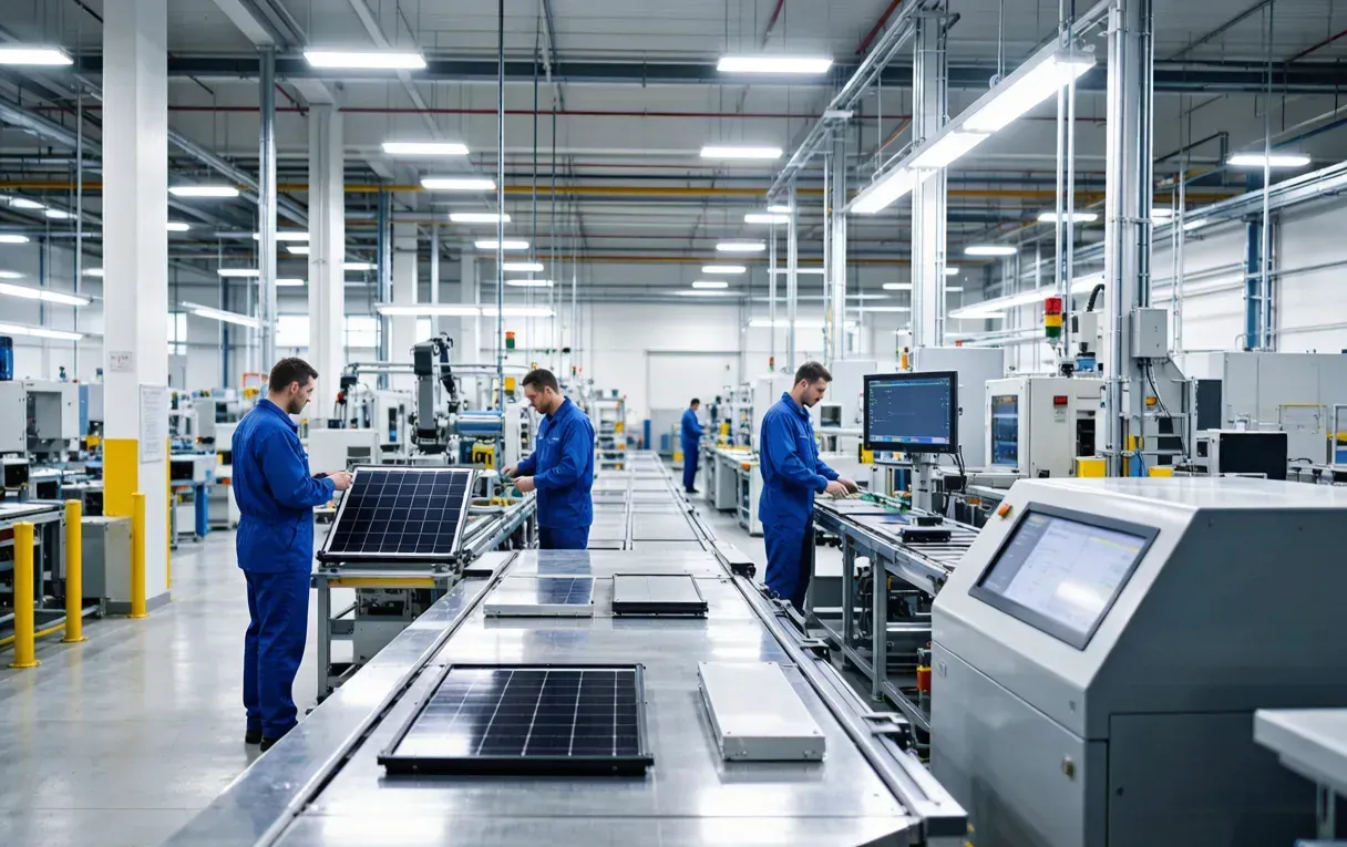 WONENG POWER factory production line in Zhaoqing, China