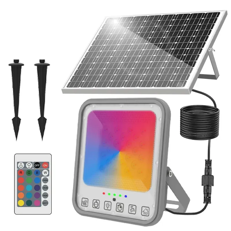 50W Solar Flood Light (WN-RGB-F05-50W-RGB)