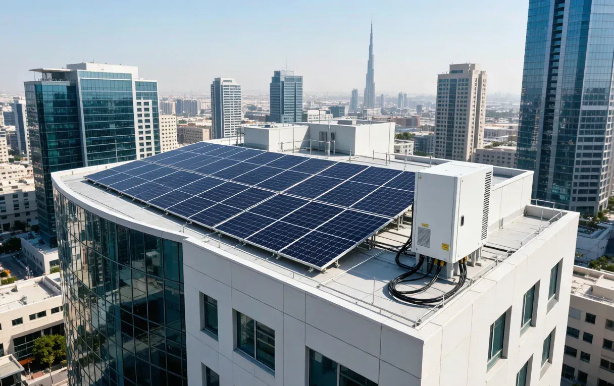 Dubai Commercial Solar Storage — Dubai, UAE project